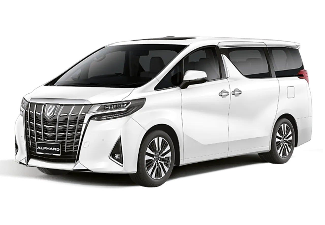 Toyota Alphard charter vehicle