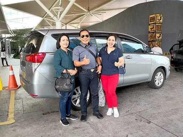 Richman Global charter passenger at pickup