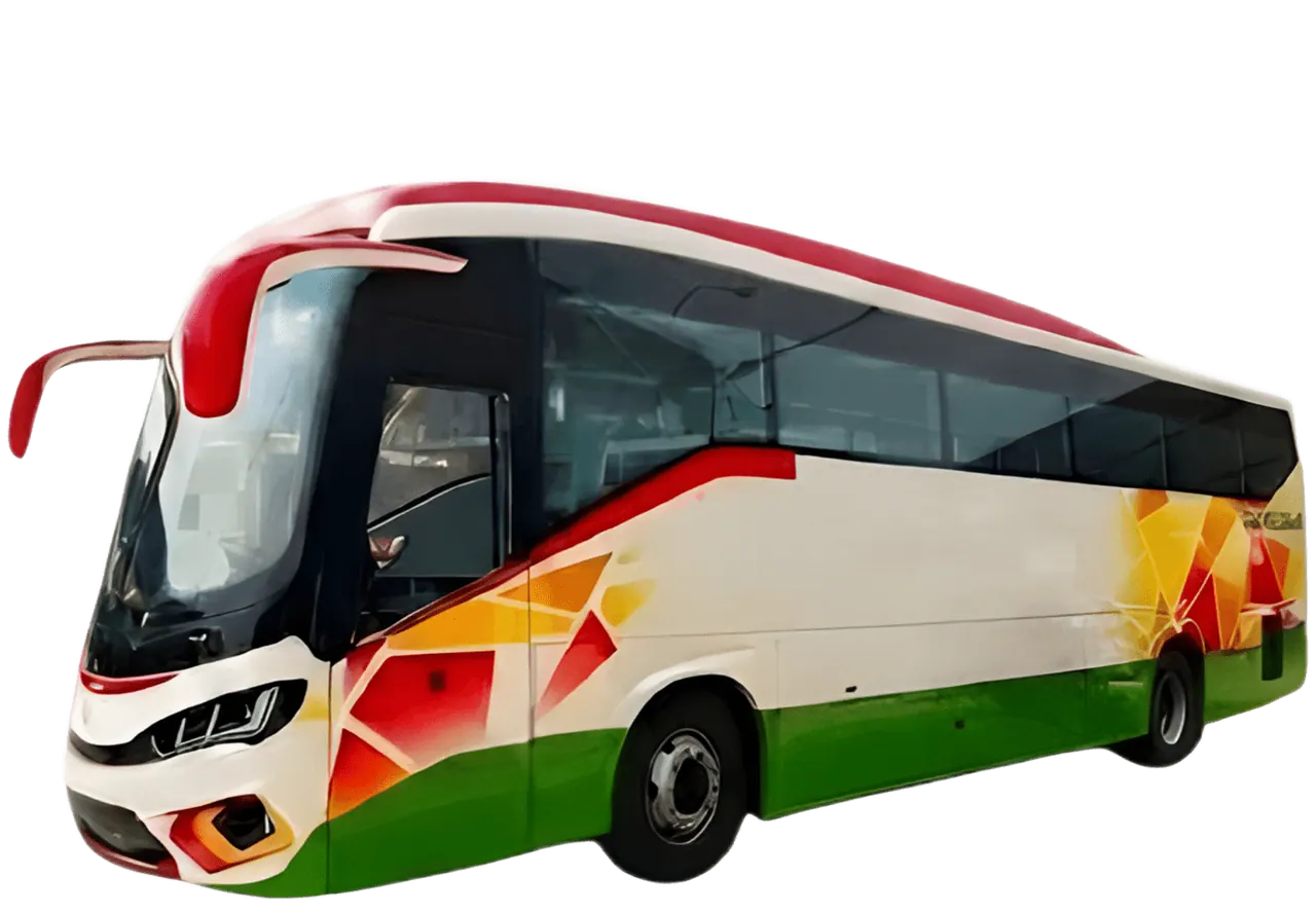 30 to 40 seater coach bus charter