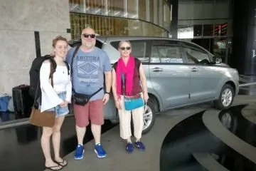 Charter passengers in Malaysia