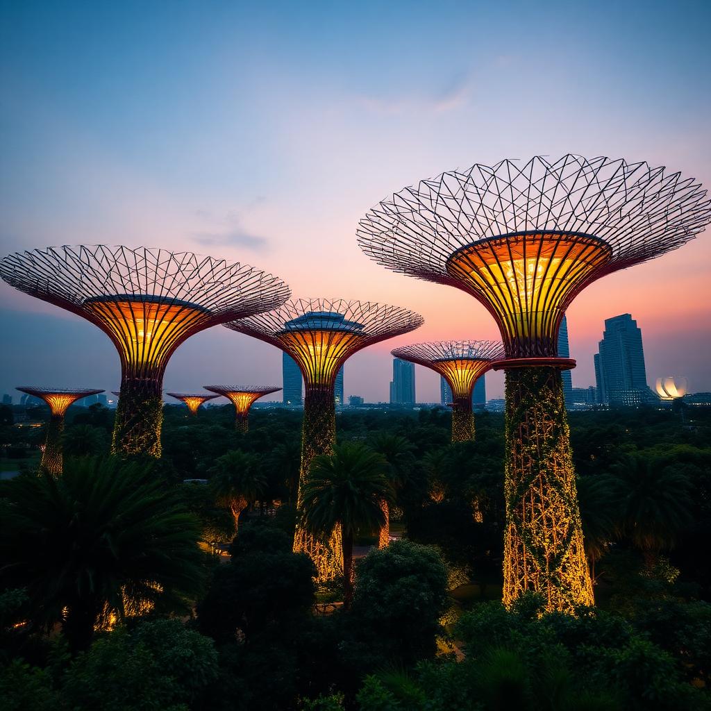 Gardens by the Bay charter route